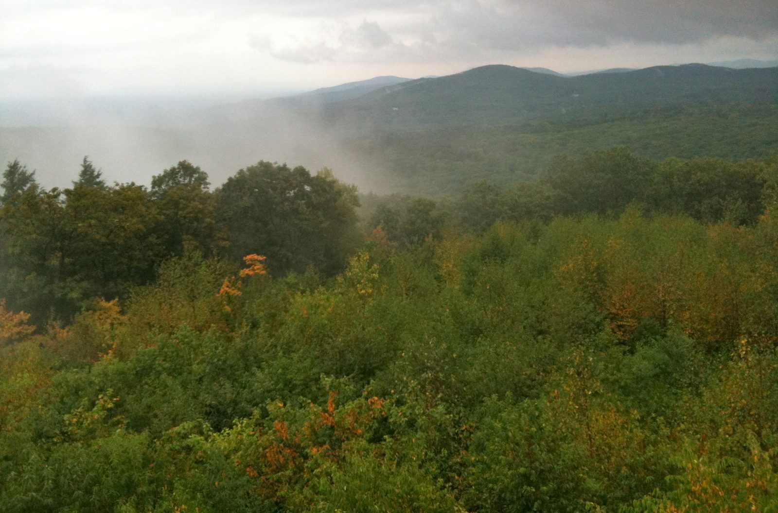 Soapstone Mountain lookout tower view