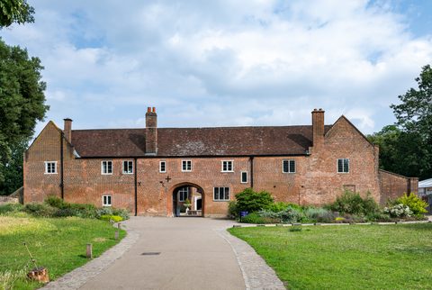 Fulham Palace from the west, Bishop's Avenue, Fulham