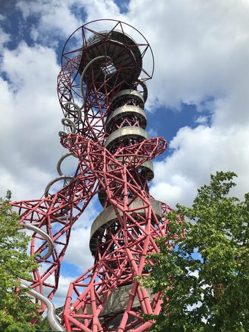 The ArcelorMittal Orbit in the Queen Elizabeth Olympic Park, Stratford