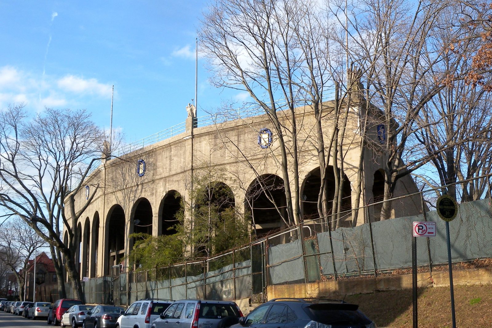 Forest Hills Stadium from Dartmouth Street
